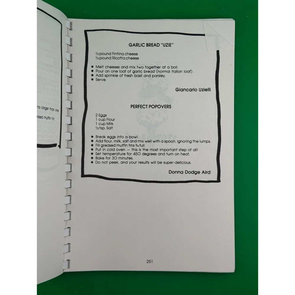 Gourmet Guide for Busy People by Famous People 1981 Celebrity Cookbook